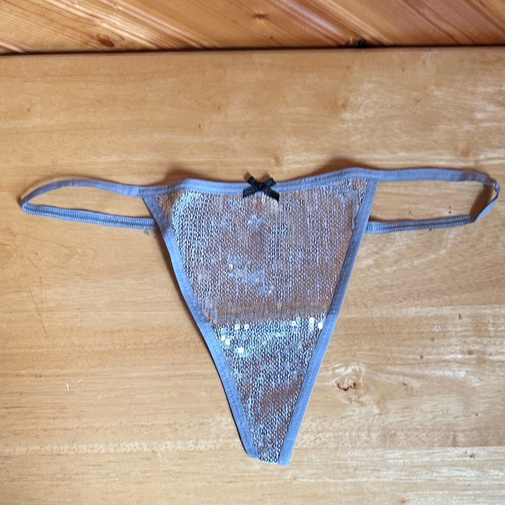 Victoria’s Secret Sequined V String Thong